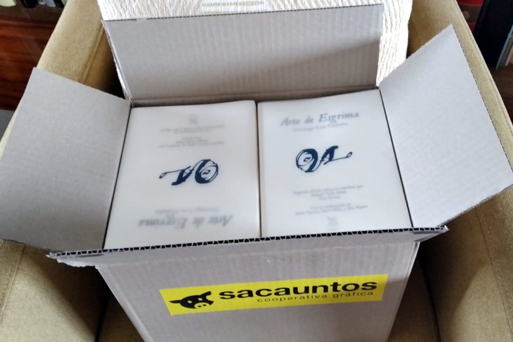 Errata in the first Spanish edition of Godinho's Arte de Esgrima