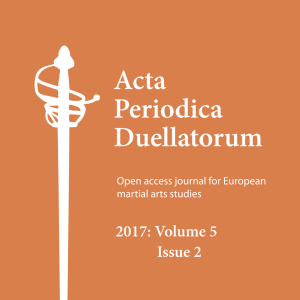 Acta Periodica Duellatorum - 2017: Volume 5 Issue 2